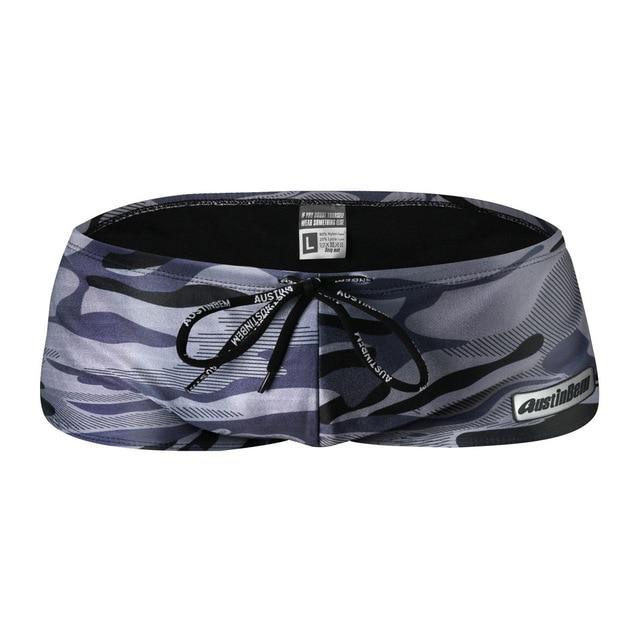 Men Swimwear Natatorium Swimming Trunks Sexy Swimsuit Camouflage Beach Wear Male Swim Pool Home Leisure Shorts Boxers