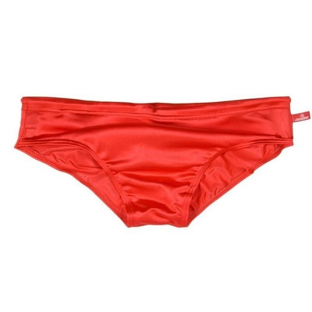 Sexy Low Waist Men Swimsuit Solid Blue Black Red White Swimwear Man Breathable Beachwear Male Slim Fit Elastic Swim Briefs S-XL