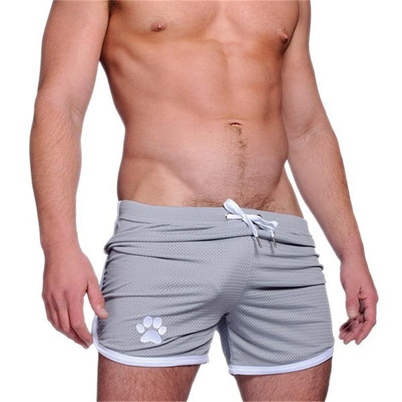 Mesh Swimwear Men Breathable Mens Swimsuit Sunga Soft Swimming Trunks Swim Suit Men Board Swimming Shorts Surfing Shorts Briefs