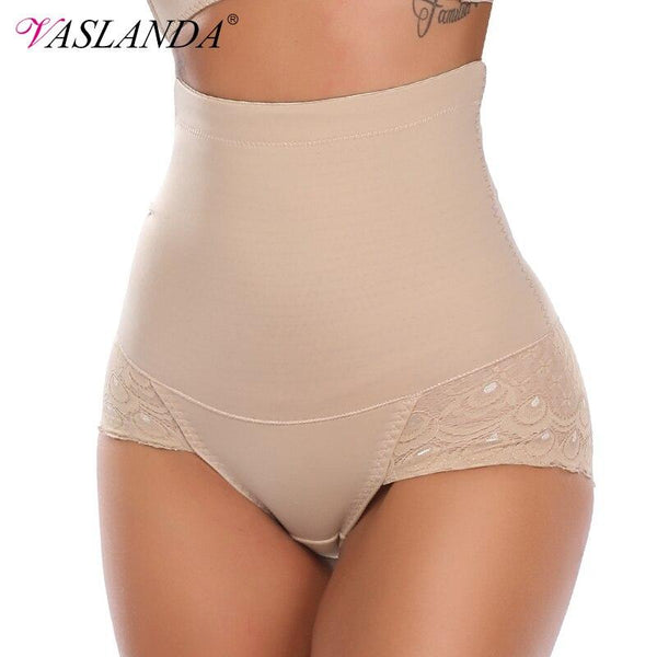 VASLANDA Women's Butt Llifter Panties Body Shaper High Waist Shapewear Sexy Briefs Slimming Underwear Straps Modeling Lingerie