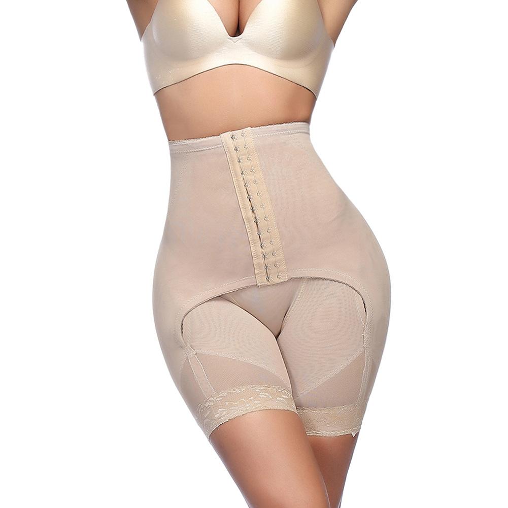 High Waist Tummy Control Underwear Shapewear Women Back Open Crotch Lift Buttock Body-shaping Slimming Underpants Sexy Lingerie