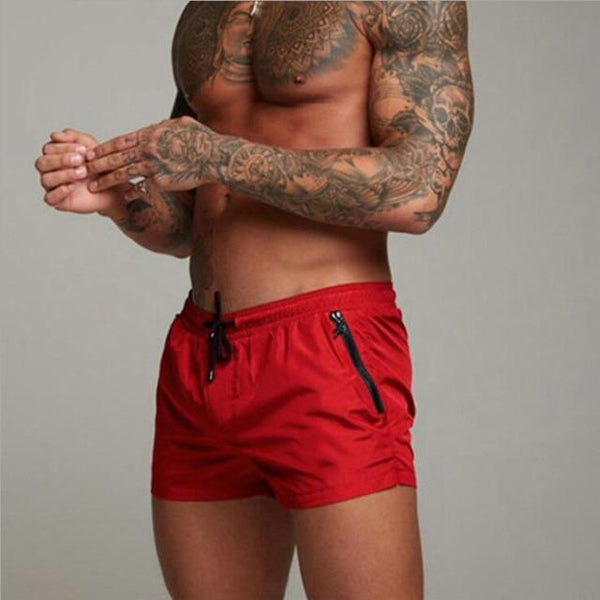 2019 Summer Swimwear Men Swimsuit Swimming Trunks Boxer Short Sexy Mens Swim Briefs Beach Shorts Surf Board Mayo Wear Sunga Suit