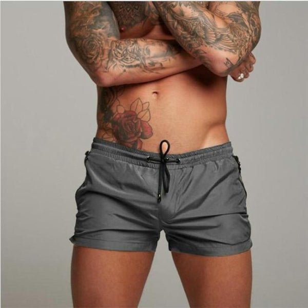 2019 Summer Swimwear Men Swimsuit Swimming Trunks Boxer Short Sexy Mens Swim Briefs Beach Shorts Surf Board Mayo Wear Sunga Suit