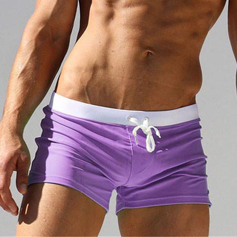 2019  New Men Swimwear Sexy Swimming Trunks Sunga Hot Swimsuit Mens Swim Briefs Beach Shorts Mayo Sungas De Praia Homens