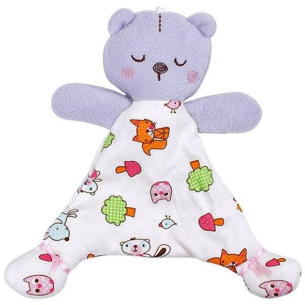 Baby Plush Toys Cartoon Bear Rabbit Soothe Appease Towel For Babys Girls Soft Comfort Towel Appease Dolls Newbrons Sleeping Toys