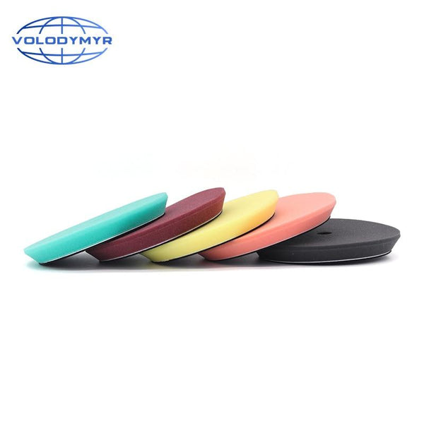 Polishing Pad 6 Inch Pads Car Accessories with 5 Inches Hook and Loop Waxing Sponge for Polisher Buffing Machine Buffer Polish