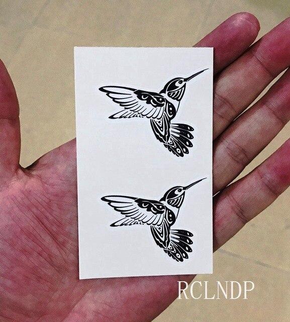 Waterproof Temporary Tattoo Sticker Swallow fly bird Flash Tatoo Fake Tatto arm leg Wrist Foot hand For Girl Men Women kids