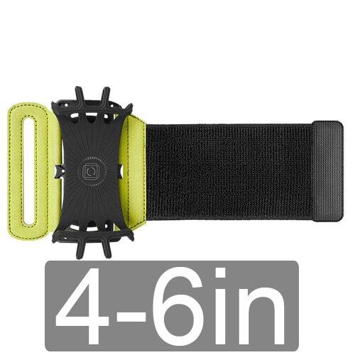 4-6in Running Bag Phone Armband Running Pouch Strap Jogging Sport Gym Arm Band Belt cuff telephone for fitness accessories 6.5in