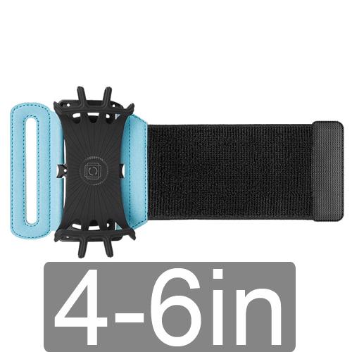 4-6in Running Bag Phone Armband Running Pouch Strap Jogging Sport Gym Arm Band Belt cuff telephone for fitness accessories 6.5in