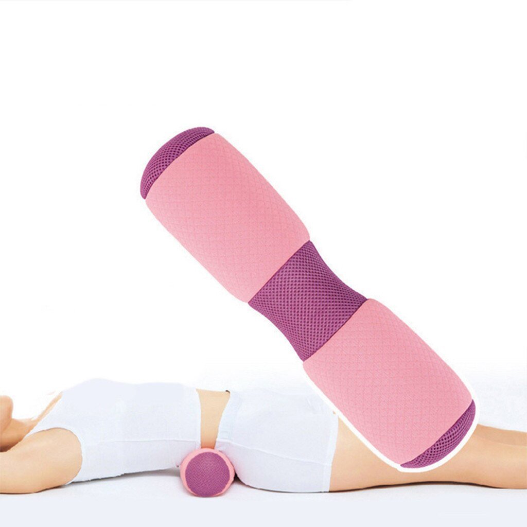 Yoga Pillow fitness Accessories Cervical Lumbar Support Pillow Health Care Slow Rebound Yoga Stick Pillow yoga equipment#g25