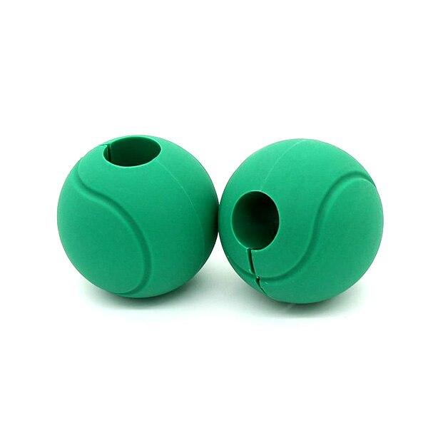 Circular environment-friendly silicone dumbbell grip silicone bar barbell grip fitness accessories W4-144