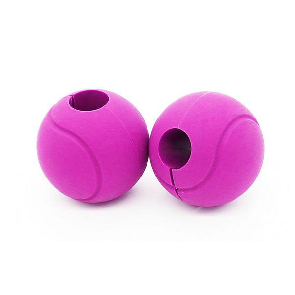 Circular environment-friendly silicone dumbbell grip silicone bar barbell grip fitness accessories W4-144