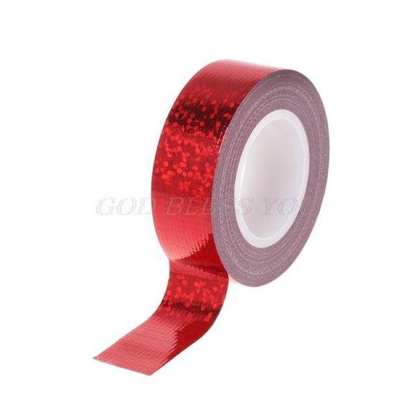 Rhythmic Gymnastics Decoration Holographic Tapes Prismatic Glitter Tapes Gimnasia Ritmica Artistic Hoops Stick Fitness Accessory