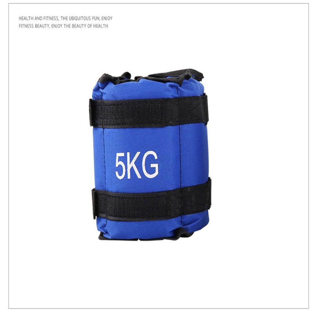 Pratical 5kg Adjustable Ankle Wrap Weights Gym Wrist Equipment Fitness Accessories