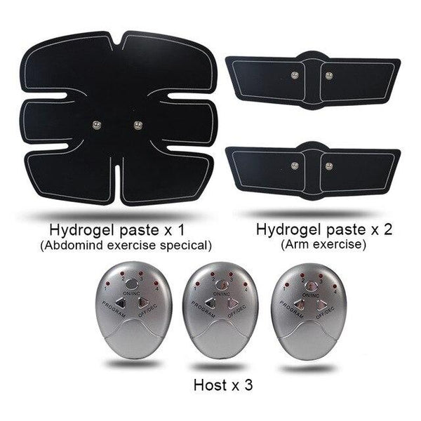 Electronic EMS Exerciser Muscle Training Device Body Abdominal Toning Stimulator Fitness Accessories Sports Slimming Massager