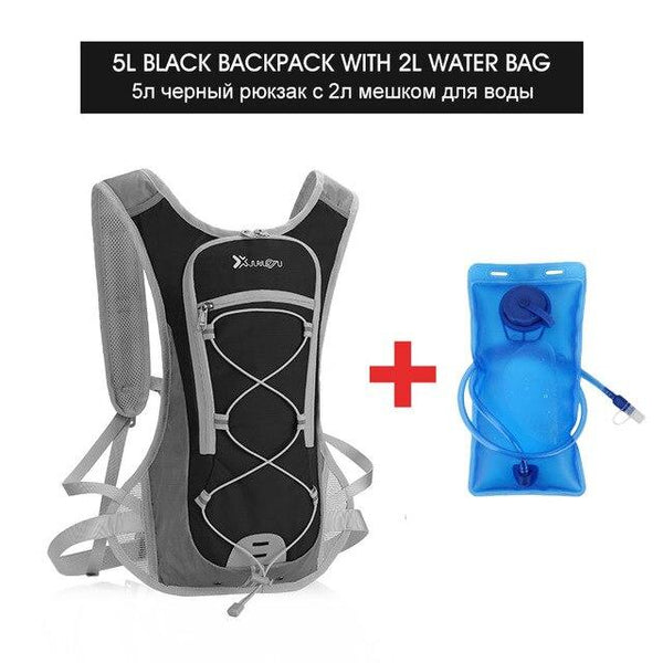 8L Nylon Vest Running Hiking Backpack Men Women Ports Hydration Cycling Marathon Trail Bag Waterproof Run Fitness Accessories