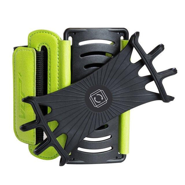 ULTRA-TRI 180 Degree Rotation Running Phone Holder Bag Armband Elastic Pouch Strap Jogging Gym Wrist Belt Fitness Accessories