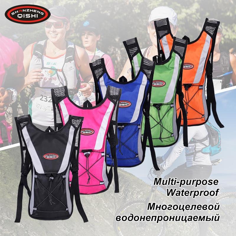 Sports Running Marathon Hydration Vest Backpack Nylon Outdoor Cycling Hiking Fitness Accessories Men Women Running Bag Wholesale