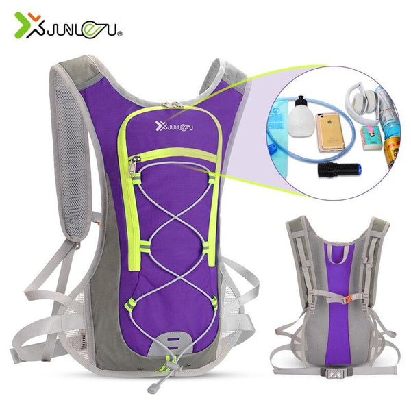 Trail Running Cycling 8L Vest Backpack Men Women Fluorescent Green Edge Fitness Accessories Quality Sports Hiking Marathon Bag