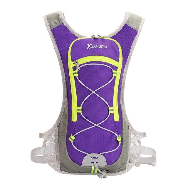 Trail Running Cycling 8L Vest Backpack Men Women Fluorescent Green Edge Fitness Accessories Quality Sports Hiking Marathon Bag