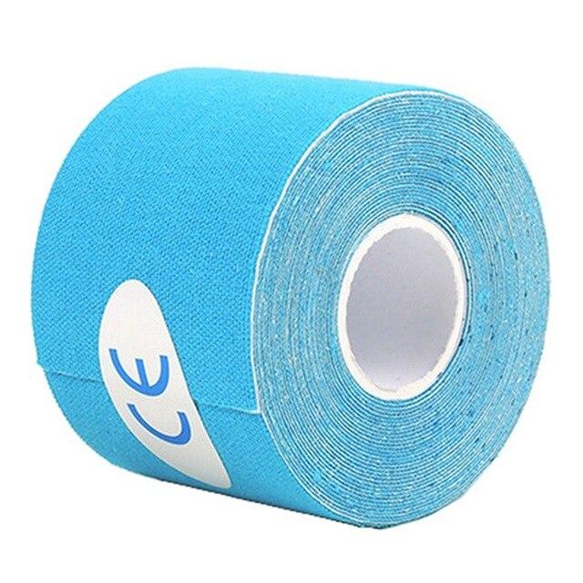 Cotton sports tape 5cm muscle stickers Fitness Equipments Accessories 2019 New Arrival