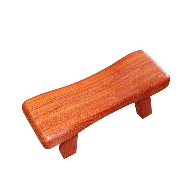 Wooden Fitness Sleeping Pillow Solid Wood Cervical Support Pillow Massage Fitness Yoga Stool Fitness Equipment Accessory