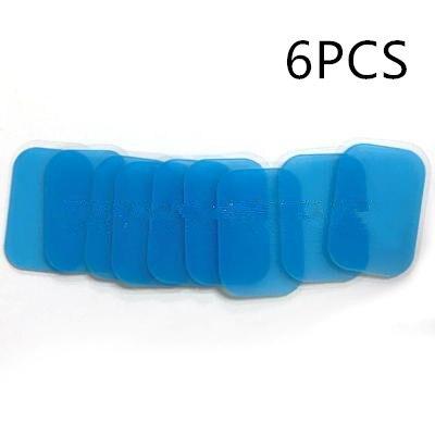 6/12pcs Fitness Equipments Accessories Muscle Abdominal Exercise Machine Hydrogel Mat Pad Gel Sticker Patch Replacement