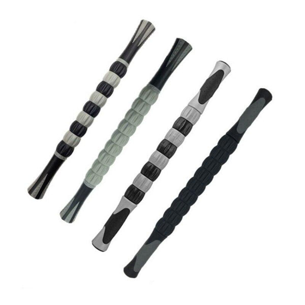 Muscle Roller Massage Stick ABS Non-Slip Neck Back Massage Fitness Tool Accessories