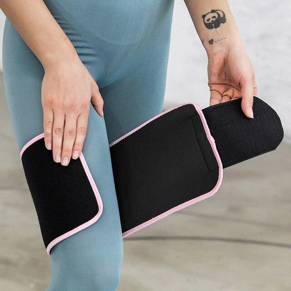 Rubber Adjustable Fitness Waist Thigh Belt Sweating Arm Weight Loss Package Support Fitness Sportswear Accessories