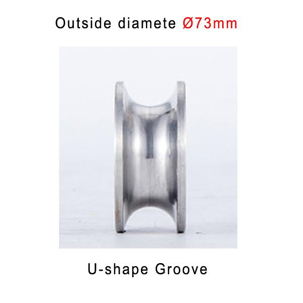 Universal High quality 304# Stainless steel diameter 48 68 73 120mm Bearing Pulley Fitness Equipment accessories