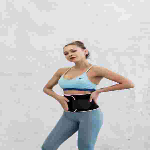 Waist / Arms / Thigh Belt Rubber Adjustable Sweating Slimming Wrap Brace Body Building Fitness Sportswear Accessories