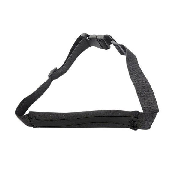 Women Men Small Waist Bag Water Resistant Elastic Zipper Buckled Storage Bags Outdoor Fitness Sportswear Accessories