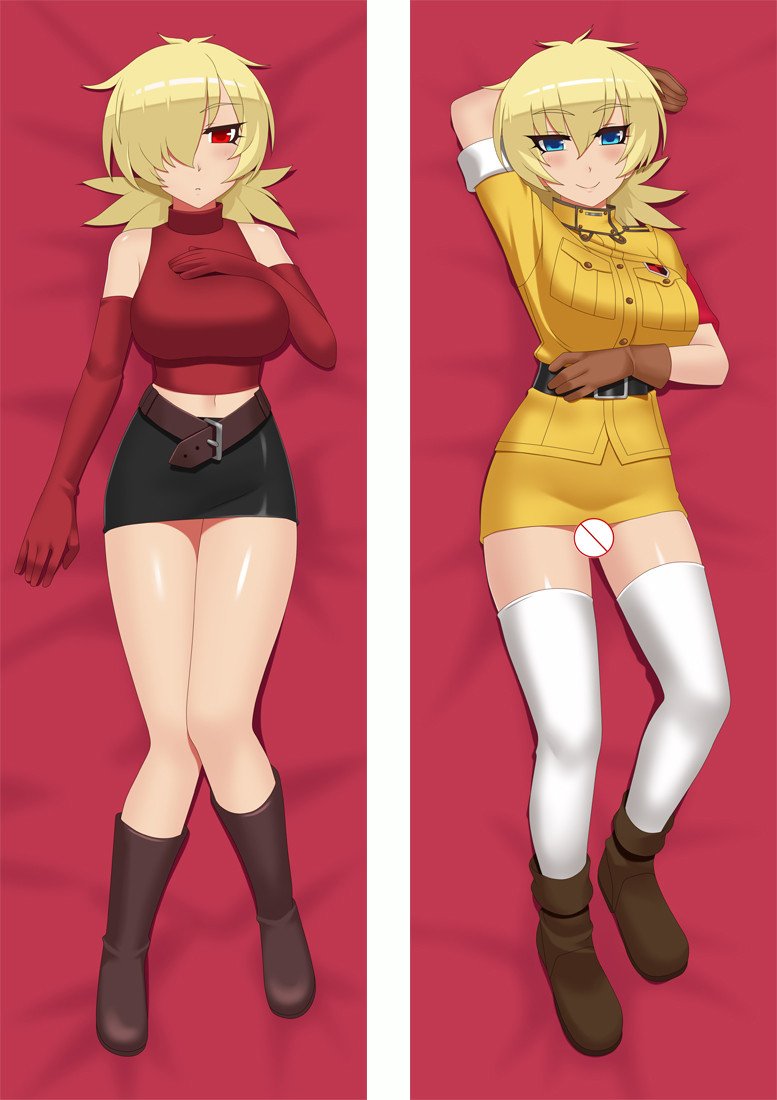 Hellsing Girl Animation Characters Dakimakura Hugging Body Pillow Cover CASE 150cm