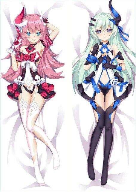 Originally Destroyed School-Hill Animation Characters Dakimakura Hugging Body Pillow Cover CASE 150cm
