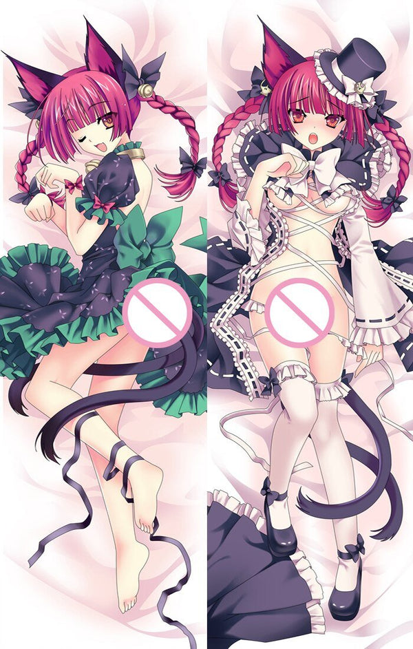 Anime TouHou Project Subterranean Animism character sexy girl Kaenbyou Rin Dakimakura throw pillow cover Hugging Body pillowcase