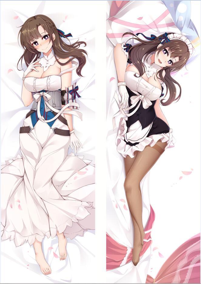 Hia Hauria \ Zhenzhenzi  Animation Character Dakimakura Hugging Body Pillow Cover CASE 150cm