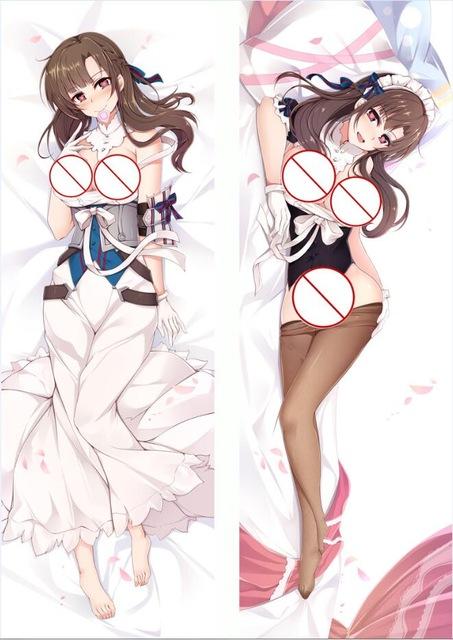 Hia Hauria \ Zhenzhenzi  Animation Character Dakimakura Hugging Body Pillow Cover CASE 150cm