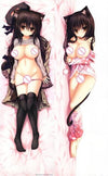 Animal ears Girl series character throw pillow cover Otaku Life-sized Body Pillowcses Japanese Anime Dakimakura Drop shipping