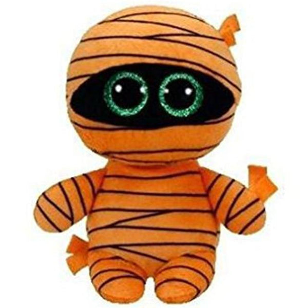 Pyoopeo Ty Boos 6" 15cm Mummy Owl Fish Bear Penguin Turtle Monkey Plush Big-eyed Stuffed Animal Doll Toy with Heart Tag