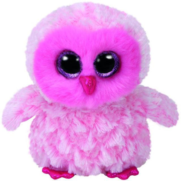 Pyoopeo Ty Boos 6" 15cm Mummy Owl Fish Bear Penguin Turtle Monkey Plush Big-eyed Stuffed Animal Doll Toy with Heart Tag