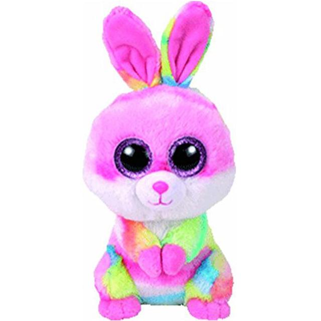 Pyoopeo Ty Boos 6" 15cm Mummy Owl Fish Bear Penguin Turtle Monkey Plush Big-eyed Stuffed Animal Doll Toy with Heart Tag