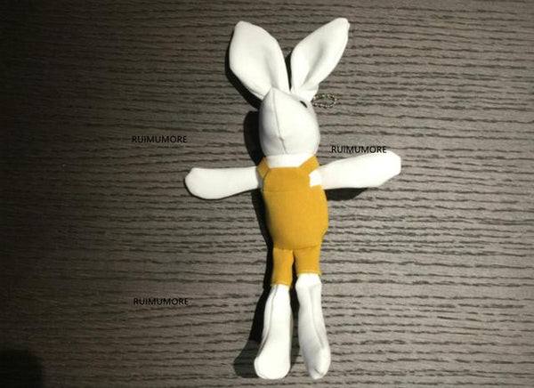 4Colors , Mini 9CM Rabbit Plush Stuffed animal TOY DOLL , Key chain gift Pendant rabbits Plush TOY DOLL