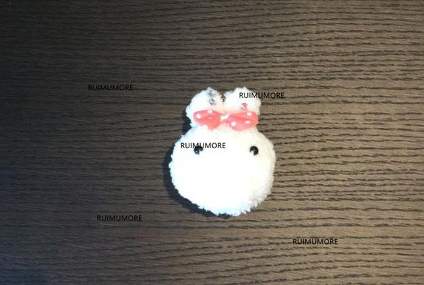 4Colors , Mini 9CM Rabbit Plush Stuffed animal TOY DOLL , Key chain gift Pendant rabbits Plush TOY DOLL