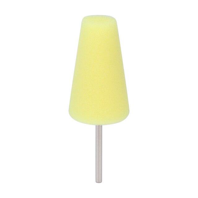Car Polish Buffing Shank Polishing Sponge Cone Metal Foam Pad Car Automobile Cleaning Tool