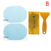 Anti-glare Waterproof Rainproof Car Mirror Window Clear 2pcs/set Car Rain Film Rearview Mirror Protective Film Anti Fog Membrane