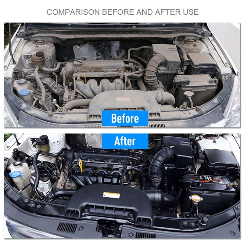 1PCS 50ML 1:8 Dilute with water=450ML Engine Compartment Cleaner Removes Heavy Oil Car Window Cleaner Cleaning Car Accessories