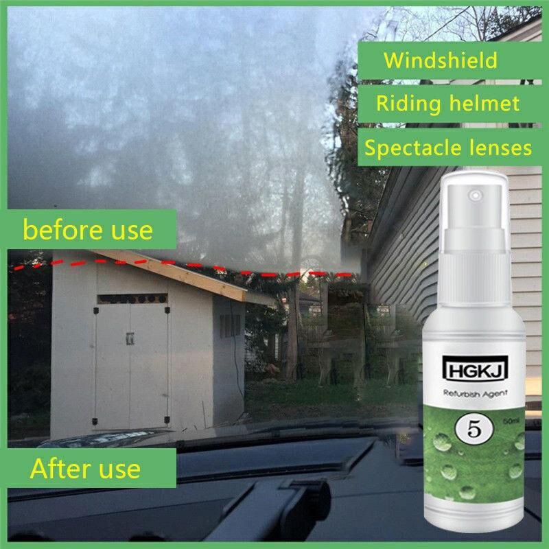 Car Accessorie 1PC 50ml Anti-fog Agent Waterproof Rainproof Anit-fog spray for front Window Glass Anti Mist goggles Car Cleaning