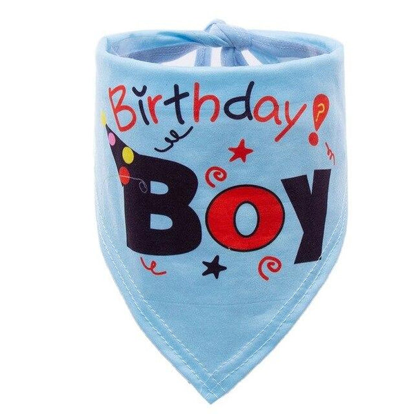 Pet Cute Scarf Dog Cat Birthday Soft Bandana Fashion Dog Puppy Cat Party Birthday Decoration Scarf Dog Accessories
