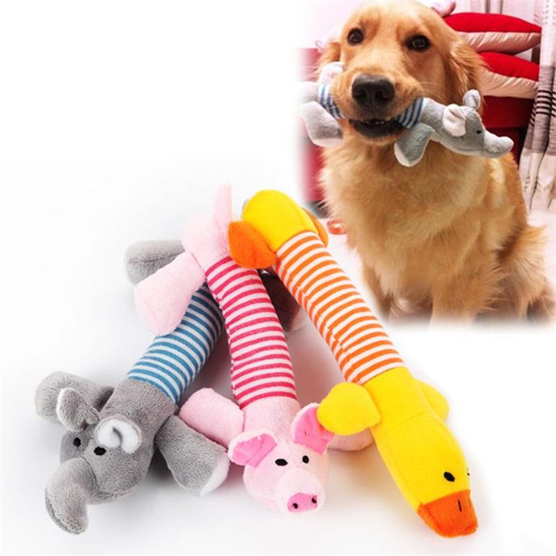 High Quality Cute Dog Cat Pet Chew Toys Canvas Durability Vocalization Dolls Bite Toys for Dog Accessories Pet Dog Products