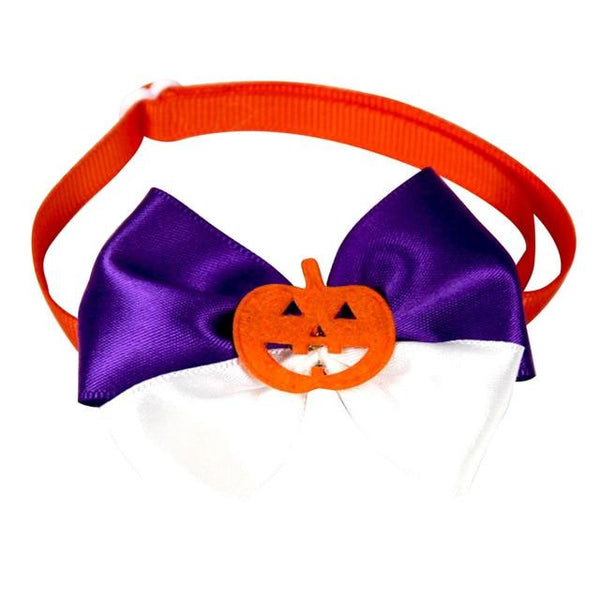 Dog Pet Bow Tie Halloween Cosplay Dog Necktie Adjustable Pet Bowties Collar Dog Accessories Grooming Products For Small Dogs